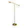 Vintage adjustable brass floor lamp with dimmer