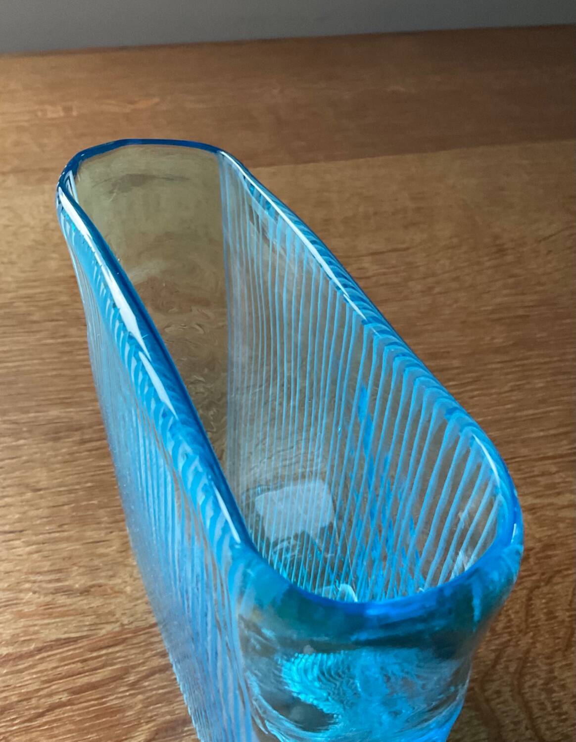 Vintage glass paste vase