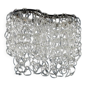 Vistosi Giogali ceiling lamps, vintage design by Angelo Mangiarotti, 1960s.