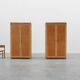 Mid-century bamboo and rattan wardrobe, Italy ca. 1960