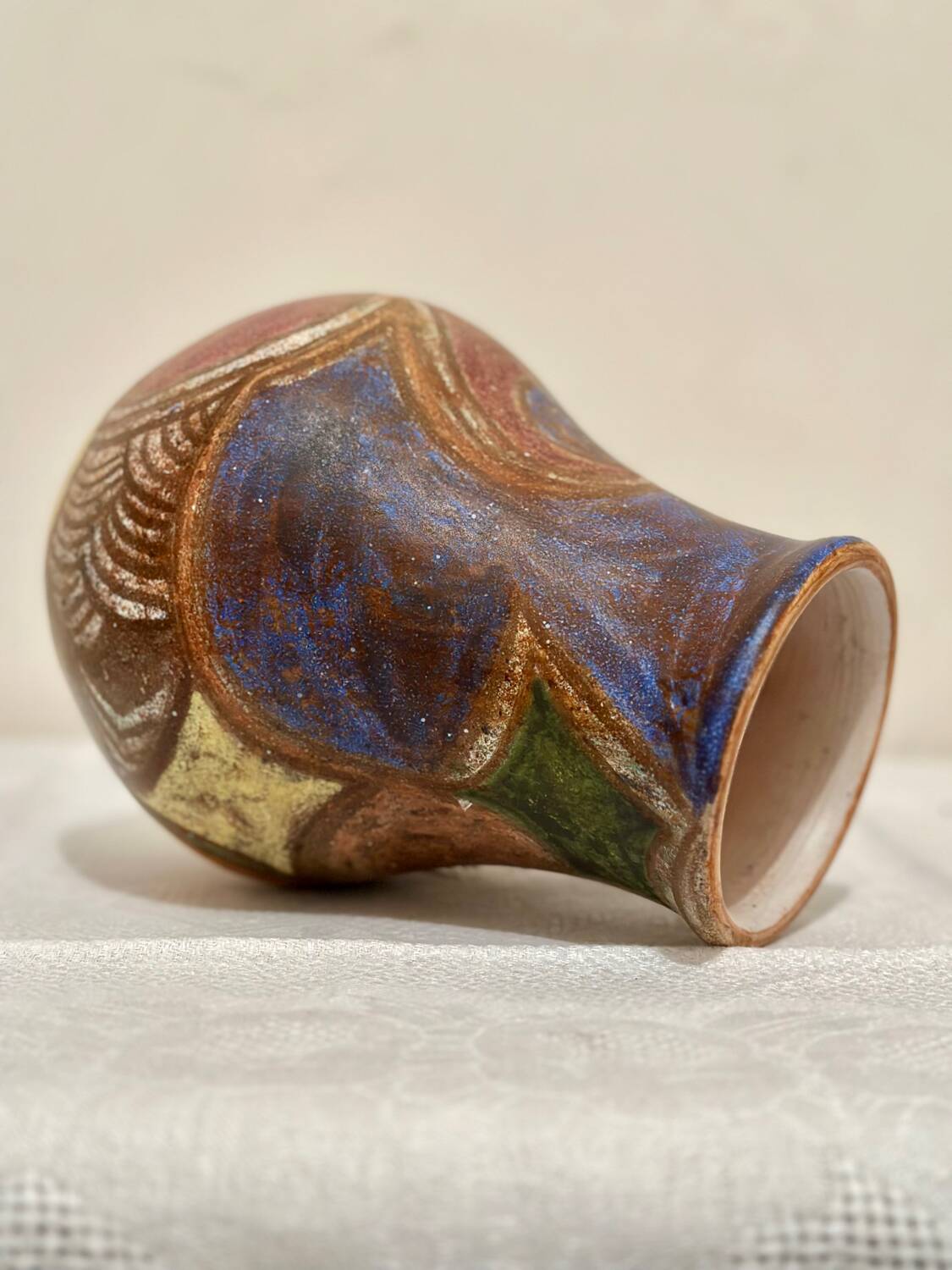 Ceramic vase by Bernard Buffat