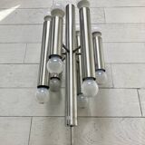 Sciolari chandelier in chrome metal