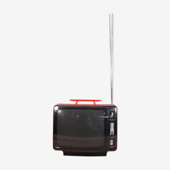 Télévision orange d'Emerson, années 1970