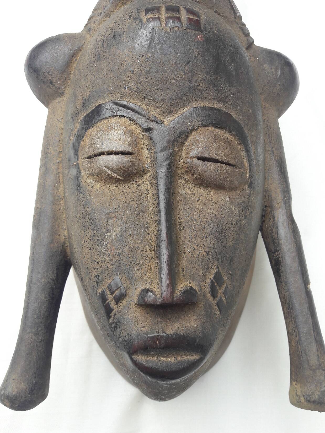 Masque africain Baoulé