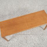 Midcentury Danish set of 3 side tables in oak by Severin Hansen for Haslev 1960s
