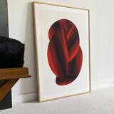Red velvet art print