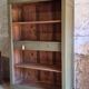 Renovated antique walnut library | Louise