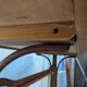 Wooden bistro table