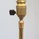 Wooden and brass lamppost 1960s