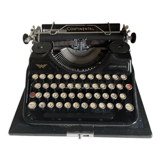 Machine à écrire Continental Wanderer portable