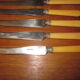 12 knives old paris steel blade