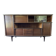 High sideboard or living room teak, vintage 1960s