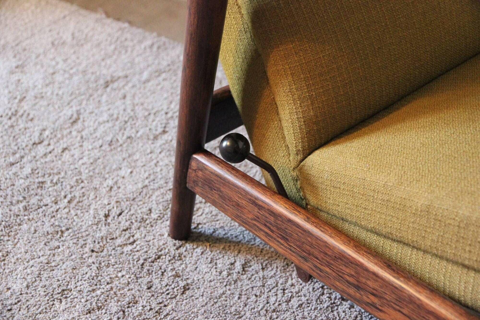 "Combi Star" recliner chair, by Arnt Lande for Stokke Mobler (1962)