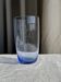 Set of 4 blue orangeade glasses H14