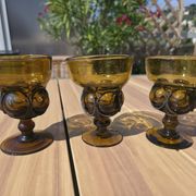 Set of 6 Brutalist Chalices – Attributed to Felipe Derflingher – 1960