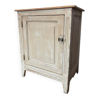 Small patinated jam jar