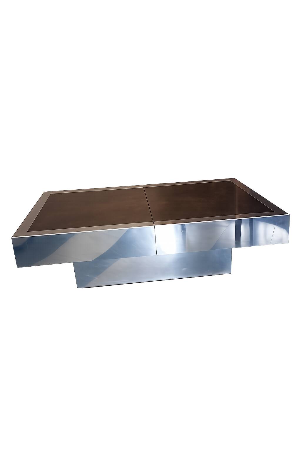 Vintage bar coffee table by Roche Bobois in the style of Willy Rizzo.