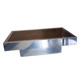Vintage bar coffee table by Roche Bobois in the style of Willy Rizzo.