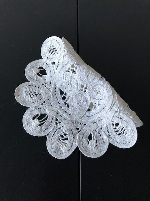 Napperon den dentelle de Bruxelles/Alost 15cm