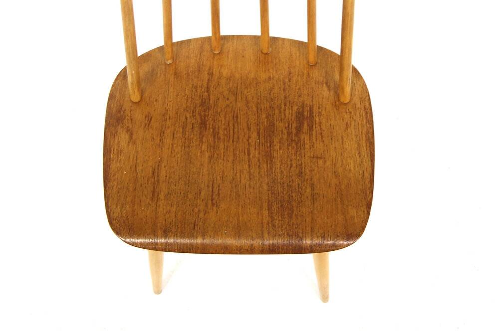 Scandinavian Fanett "pinnstol" chair by Ilmari Tapiovaara, Sweden, 1960
