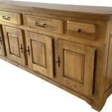 Sideboard 4 doors - 4 drawers in solid oak