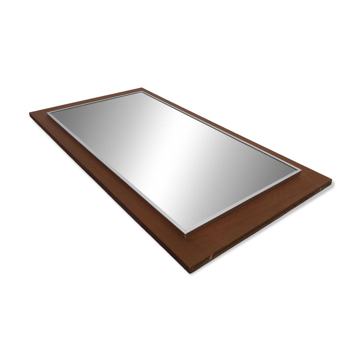 Large vintage Scandinavian mirror