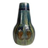 Art Deco Flemish vase with floral motifs, 1920s