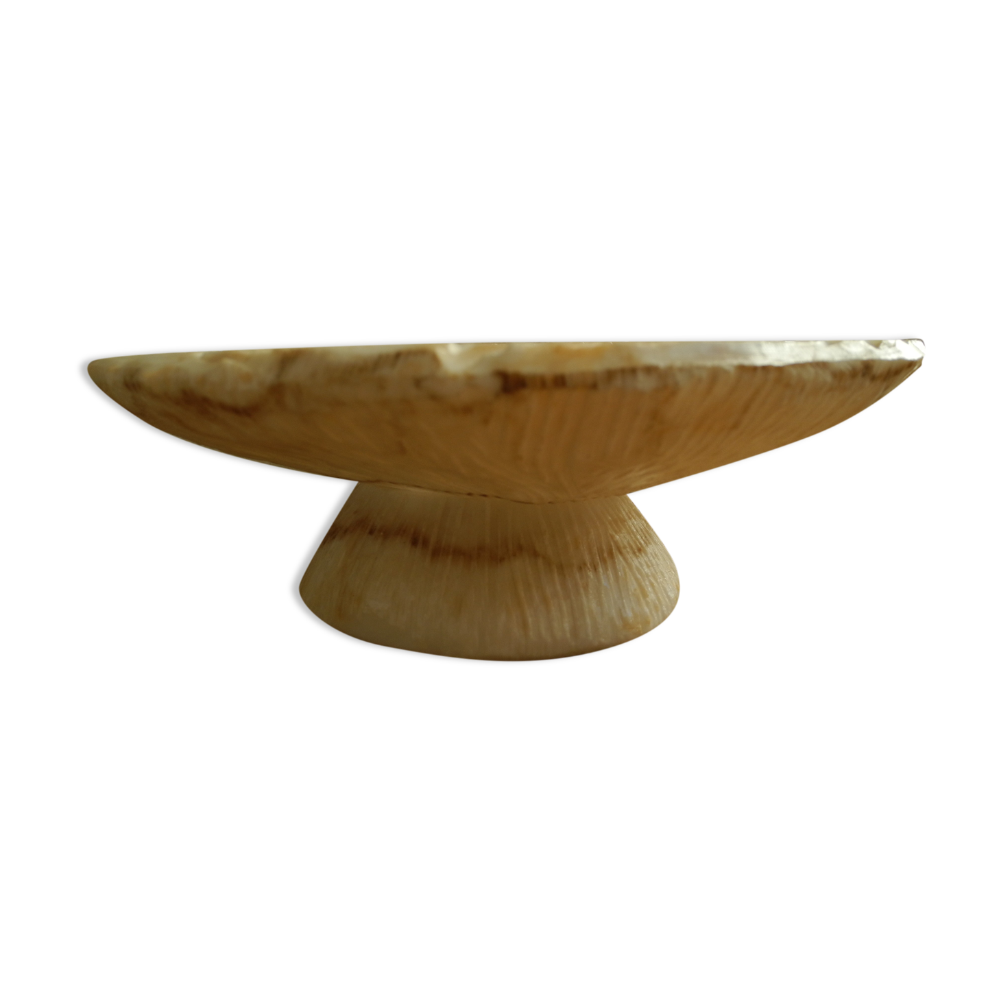 Decorative alabaster cup, vintage alabaster cup