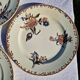 Clairefontaine earthenware plate and fruit bowl set, Saxe model