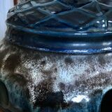 Vintage ceramic footlamp
