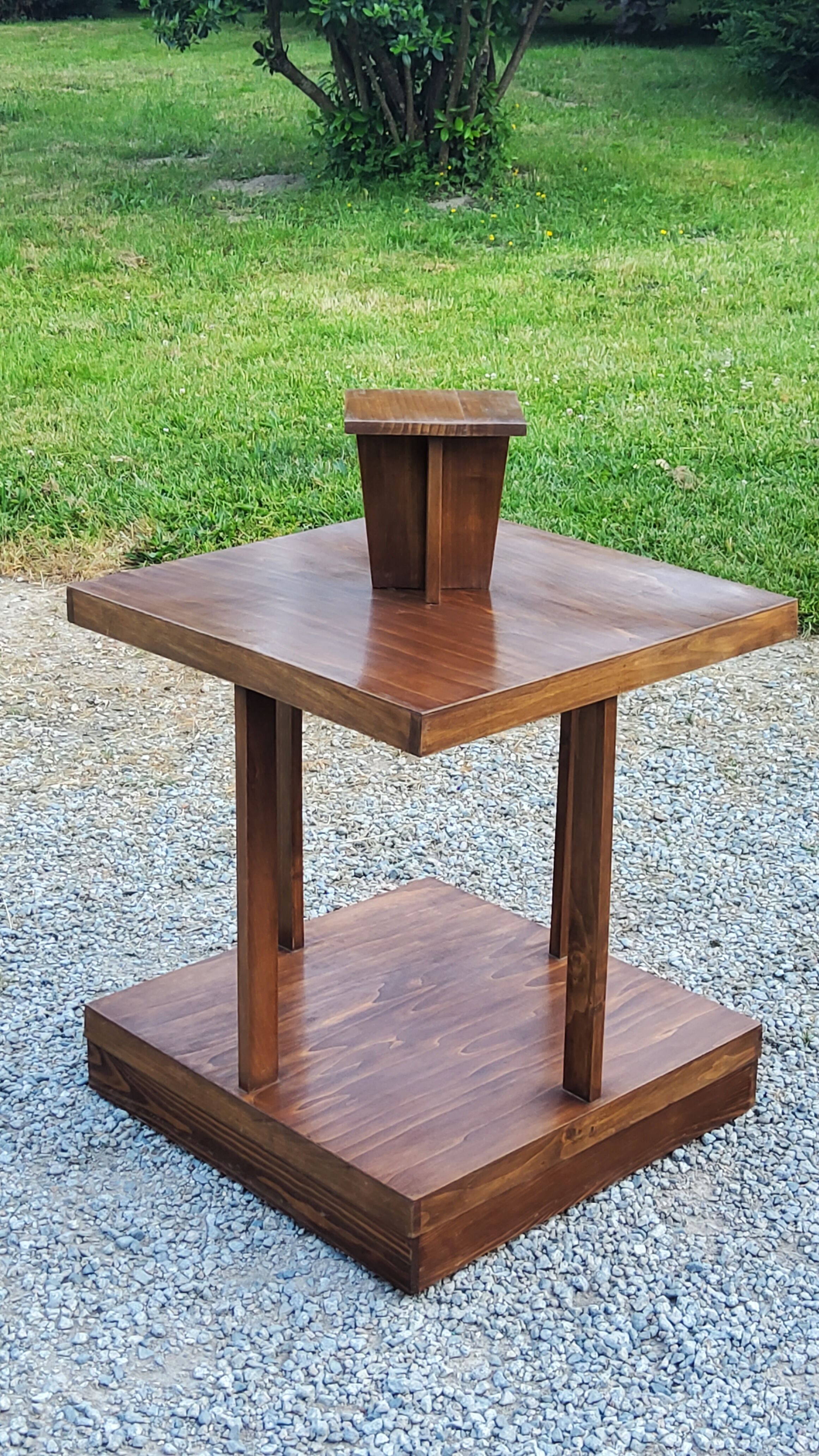 Art Deco pedestal table from the 30s