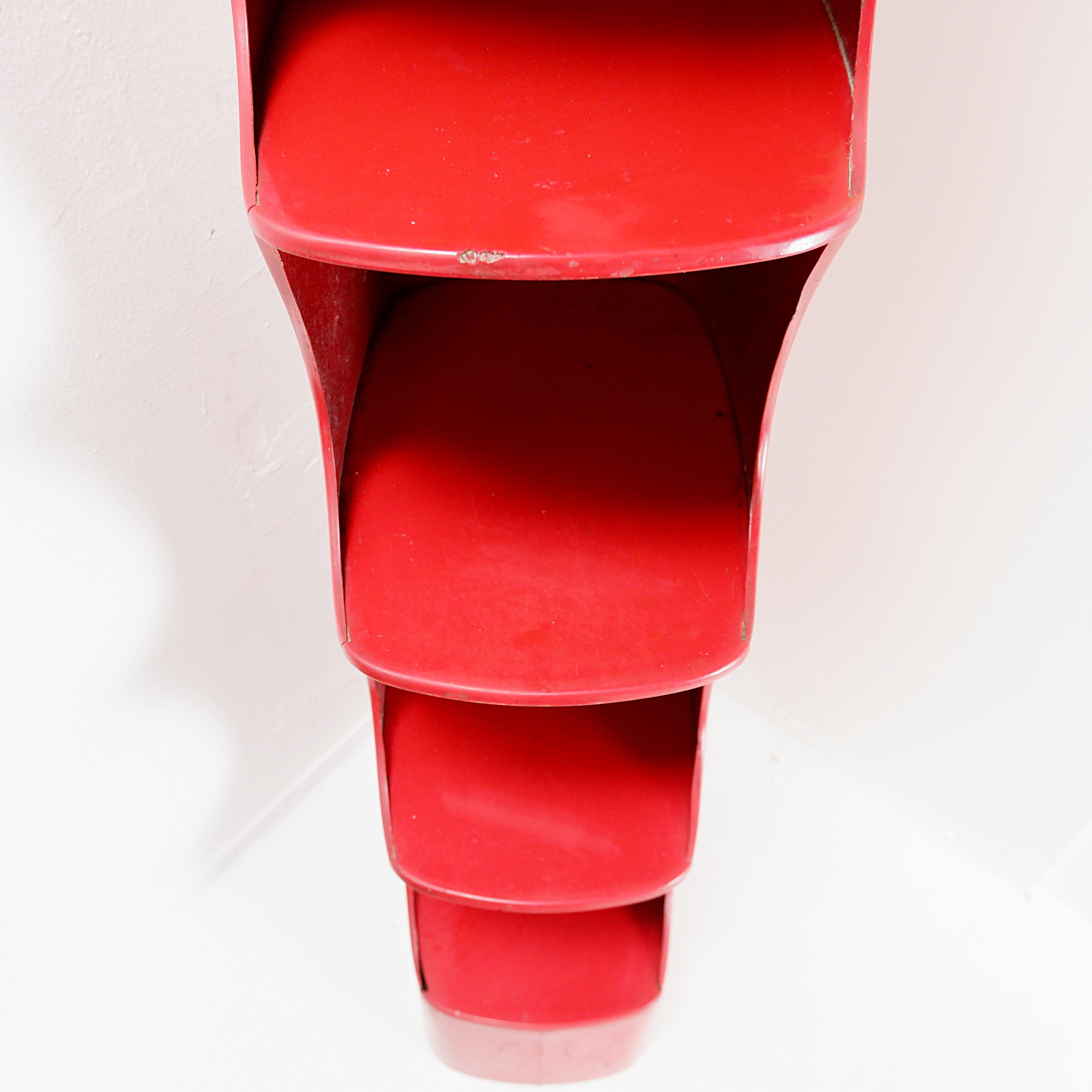 Totem shelf by Valeric Doubroucinskis for Rodier, 1970s