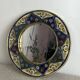 Miroir en bois peint et verre