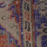 Anatique Handmade Vintage Oushak Carpet sku 2300
