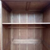 Art Deco Wardrobe in Walnut and Burl Walnut