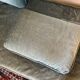 Vintage Louis XVI style blue velvet sofa