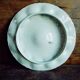 Art Decó French Sarreguemines oyster tray in Majolica, light blue