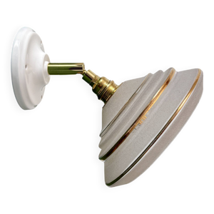 Applique abat- jour vintage - verre