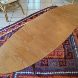 Oval scandinavian coffee table