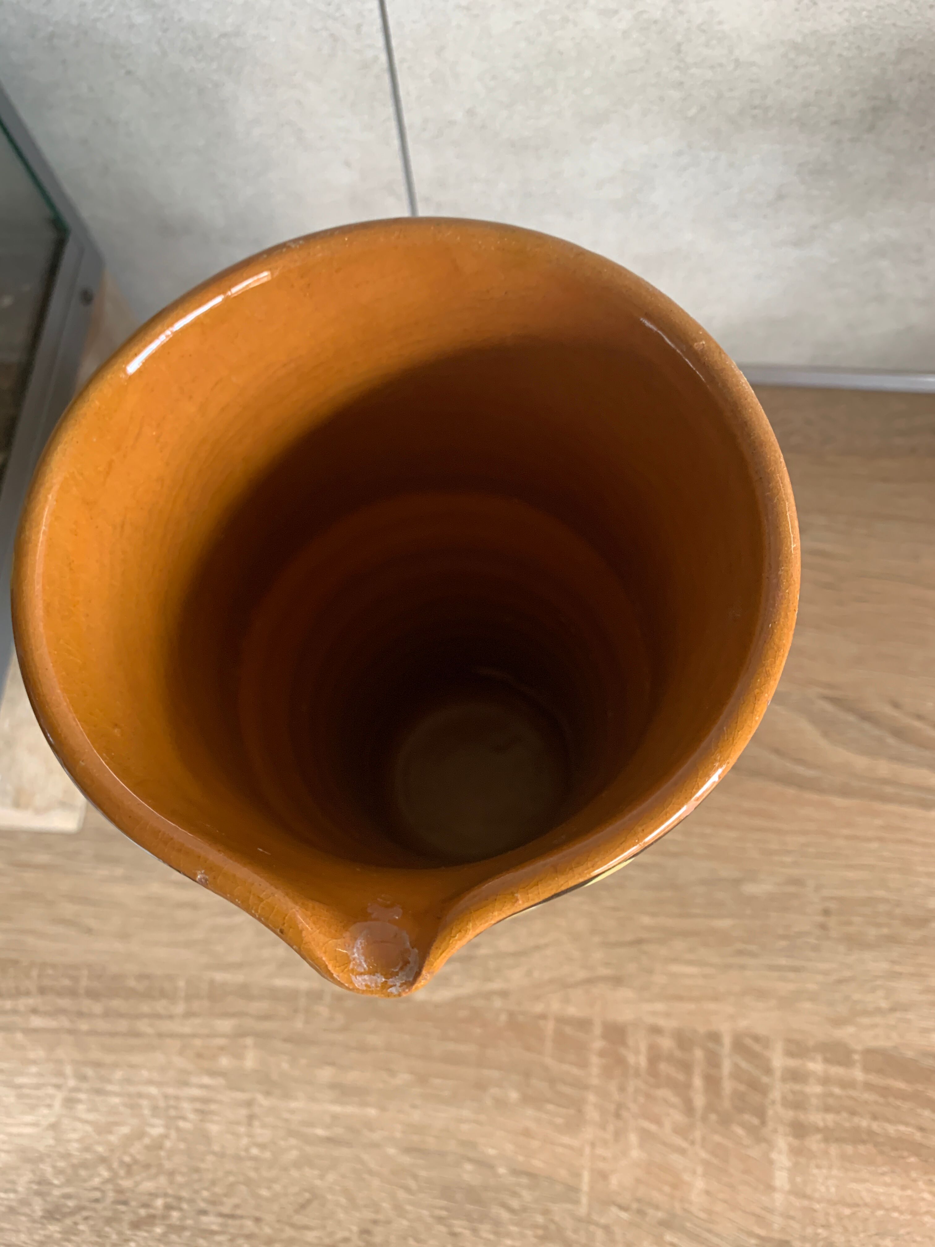 Vintage ceramic pitcher Italy