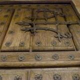18th century wooden gate