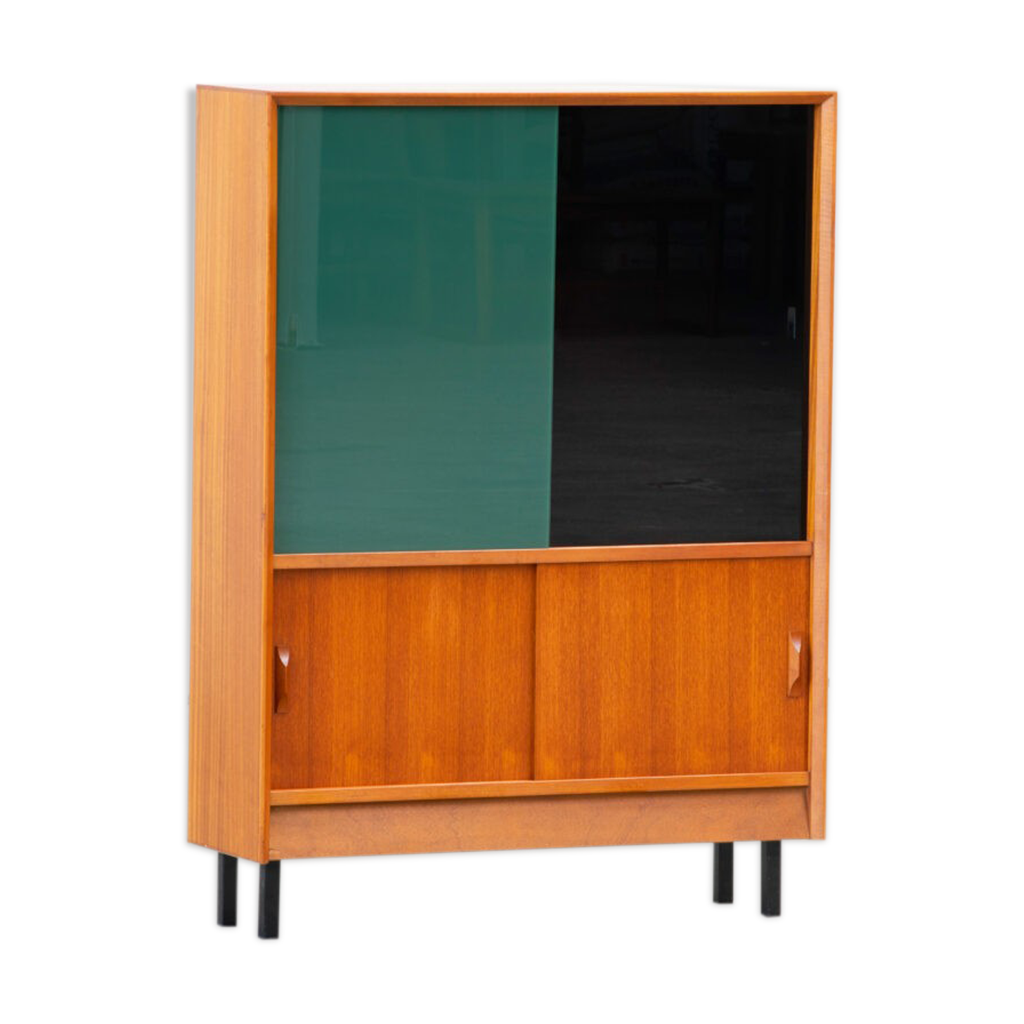 Scandinavian bookcase in teak 1960