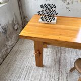 Farmhouse table, mountain furniture from the 50s