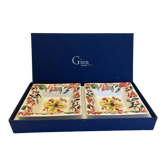 Pair of Gien ashtrays