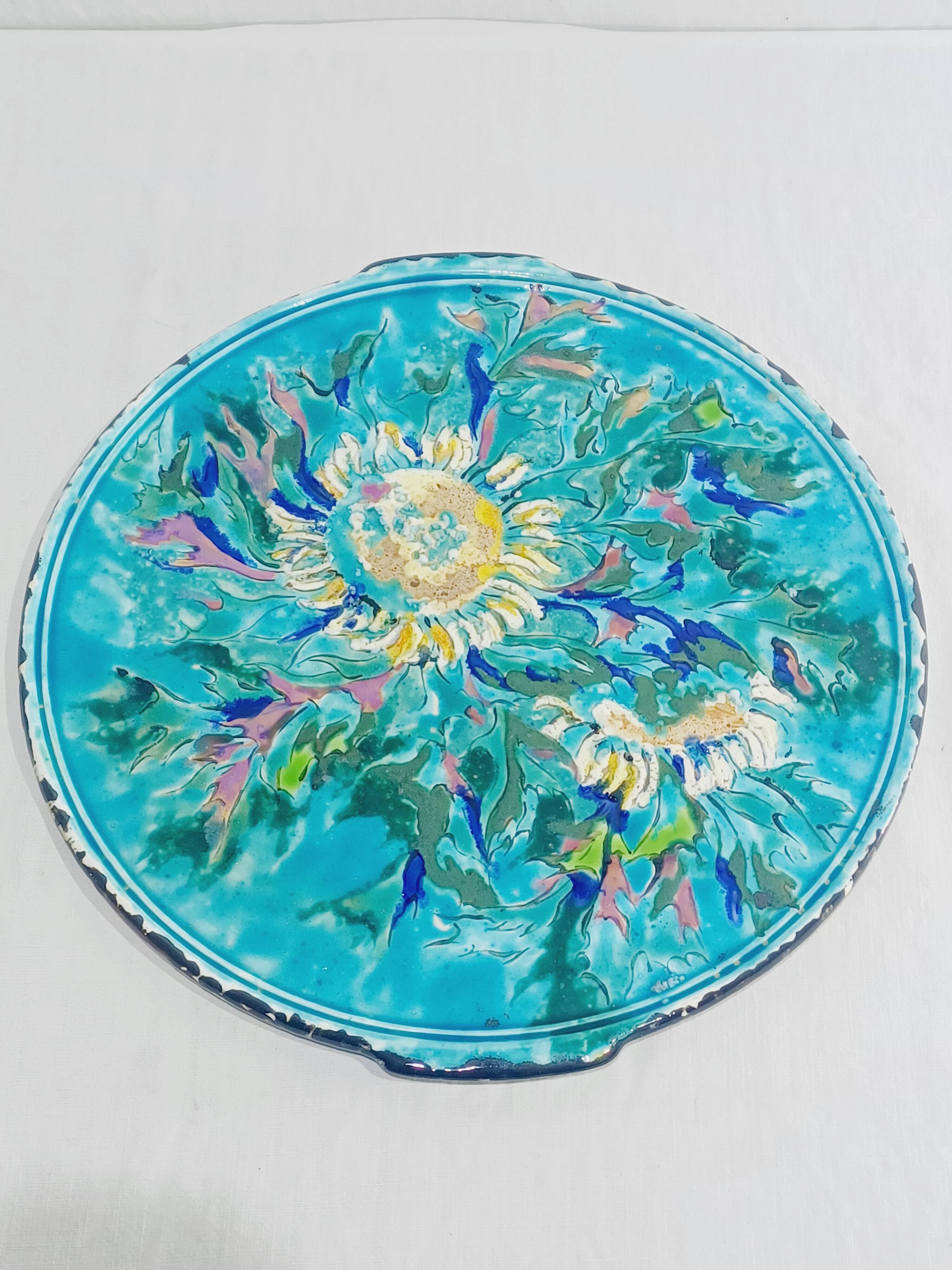 M. Saturnino – Round ceramic dish