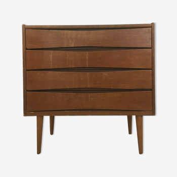 Commode en teck par frederik kayser 1960/70