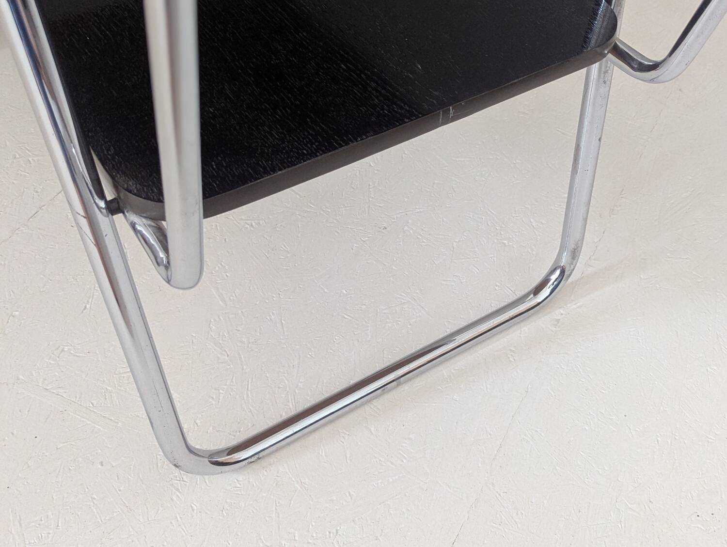 Bauhaus Tubular Steel Serving Cart by Robert Slezák, 1930s