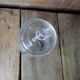 Glass candy bottle old BT55 cotton bottle