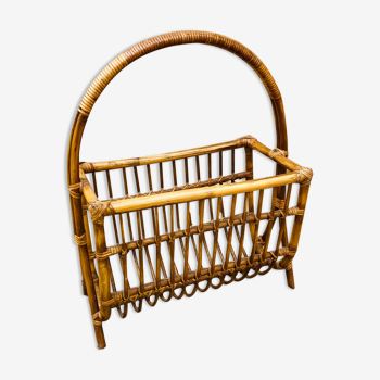 Porte revue en bambou