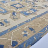 Oversized Oushak rug sku 3518